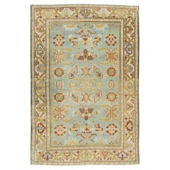 Tapis persan Malayer d'accentuation du milieu du 20e siècle