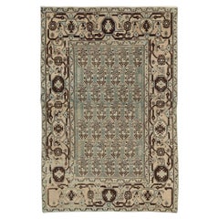 Tapis persan Malayer d'accentuation du milieu du 20e siècle
