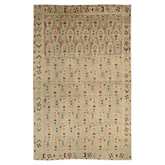 Tapis persan Malayer d'accentuation du milieu du 20e siècle