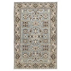 Tapis persan Malayer d'accentuation du milieu du 20e siècle