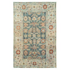 Tapis persan Malayer d'accentuation du milieu du 20e siècle