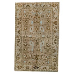 Tapis persan Malayer d'accentuation du milieu du 20e siècle