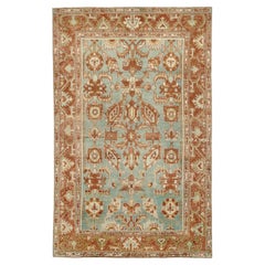 Tapis persan Malayer d'accentuation du milieu du 20e siècle