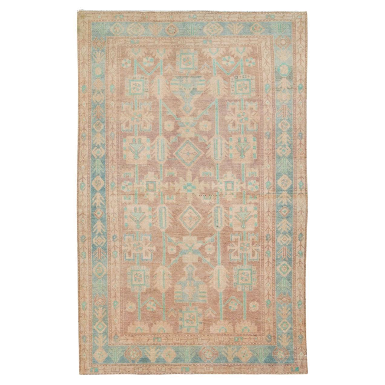Mid-20th Century Persian Malayer Accent Rug