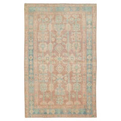 Tapis persan Malayer d'accentuation du milieu du 20e siècle