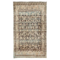 Tapis persan Malayer d'accentuation du milieu du 20e siècle