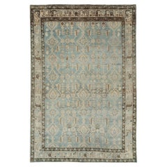 Tapis persan Malayer d'accentuation du milieu du 20e siècle