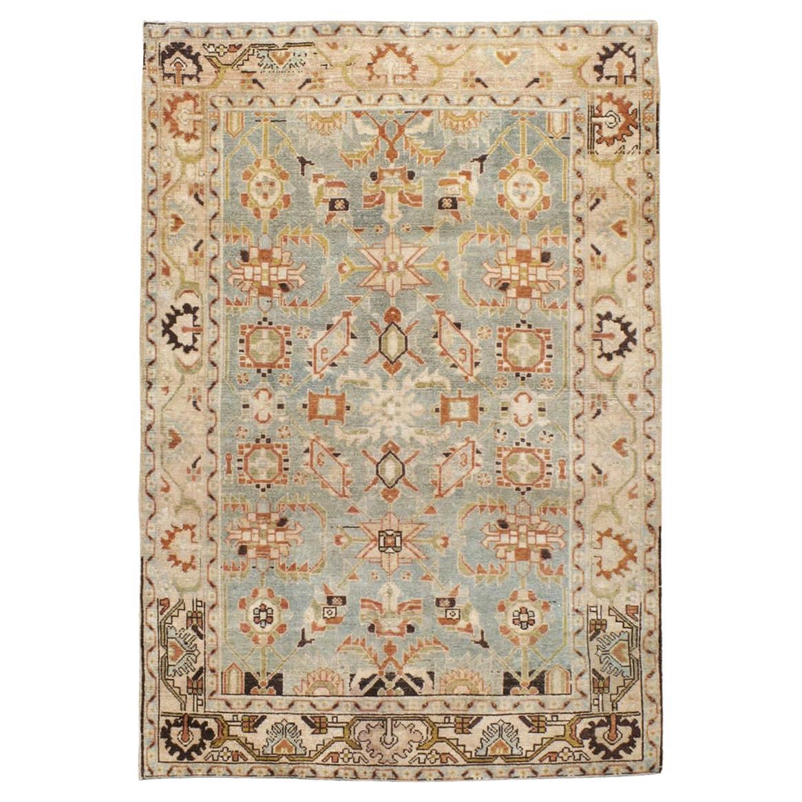 Mid-20th Century Persian Malayer Accent Rug