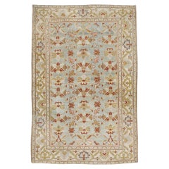 Mid-20th Century Persian Malayer Accent Rug