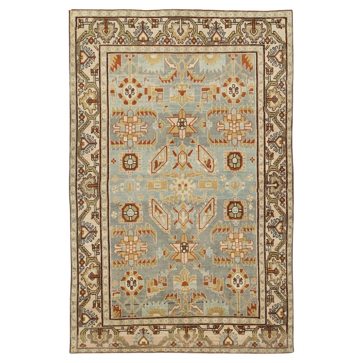 Mid-20th Century Persian Malayer Accent Rug
