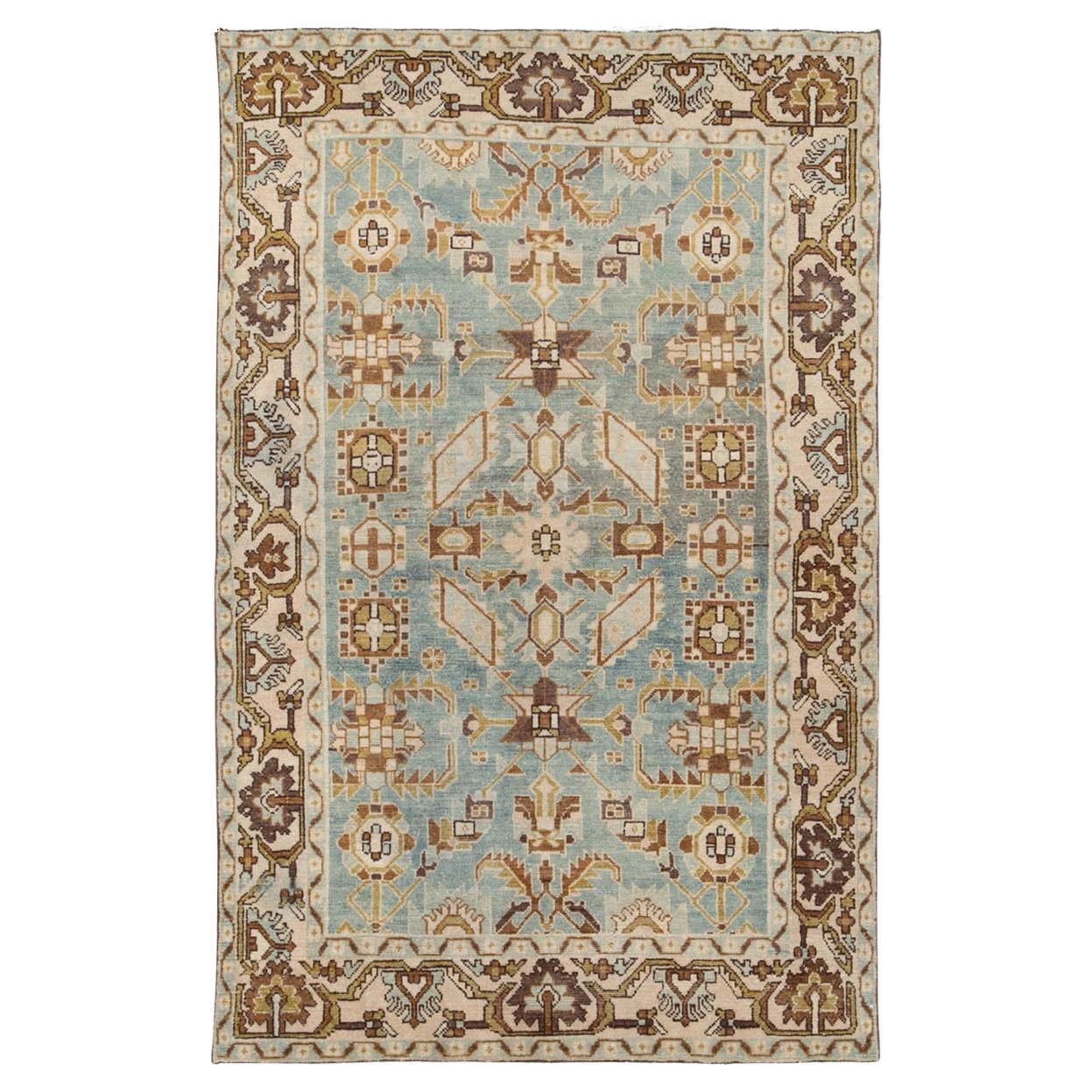 Mid-20th Century Persian Malayer Accent Rug