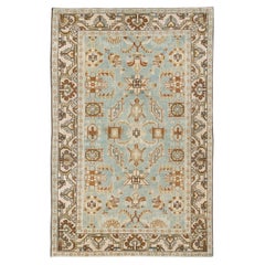 Mid-20th Century Persian Malayer Accent Rug