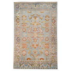 Mid-20th Century Persian Malayer Accent Rug