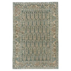 Mid-20th Century Persian Malayer Accent Rug