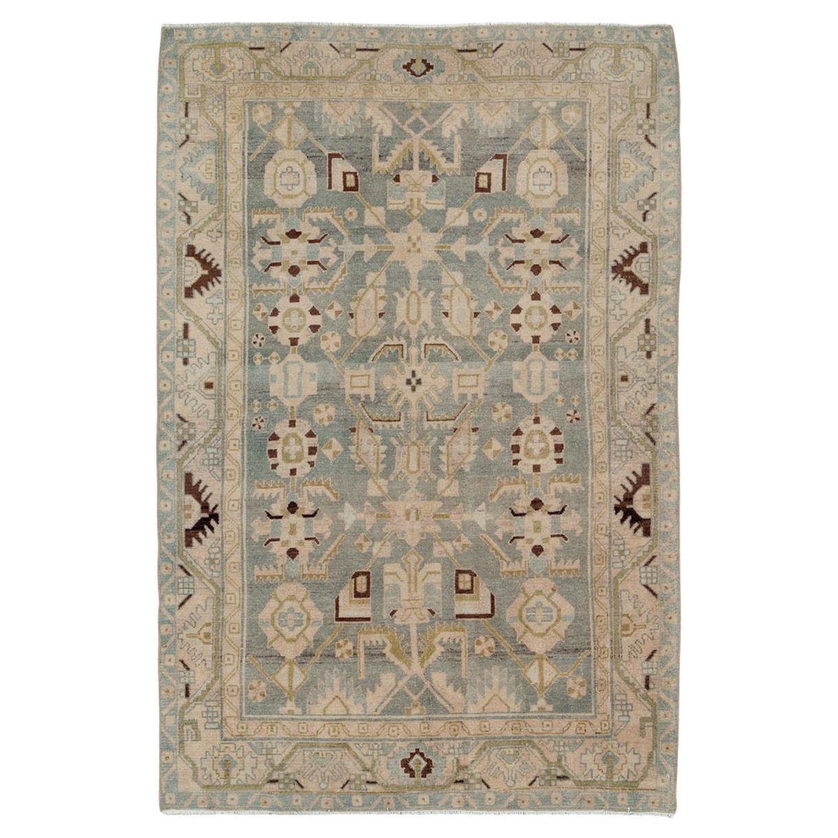 Mid-20th Century Persian Malayer Accent Rug