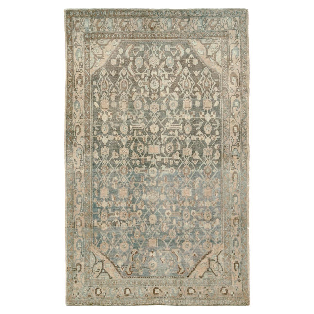 Mid-20th Century Persian Malayer Accent Rug