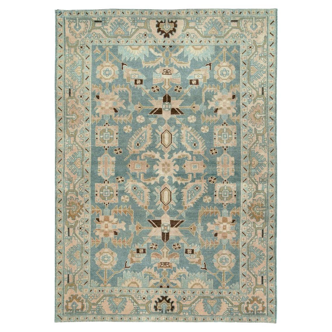 Mid-20th Century Persian Malayer Accent Rug