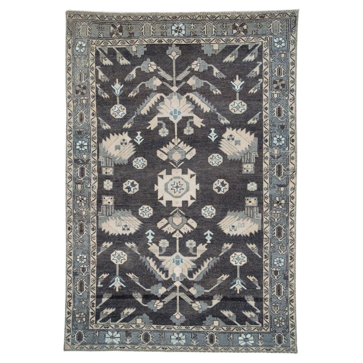 Mid-20th Century Persian Malayer Accent Rug