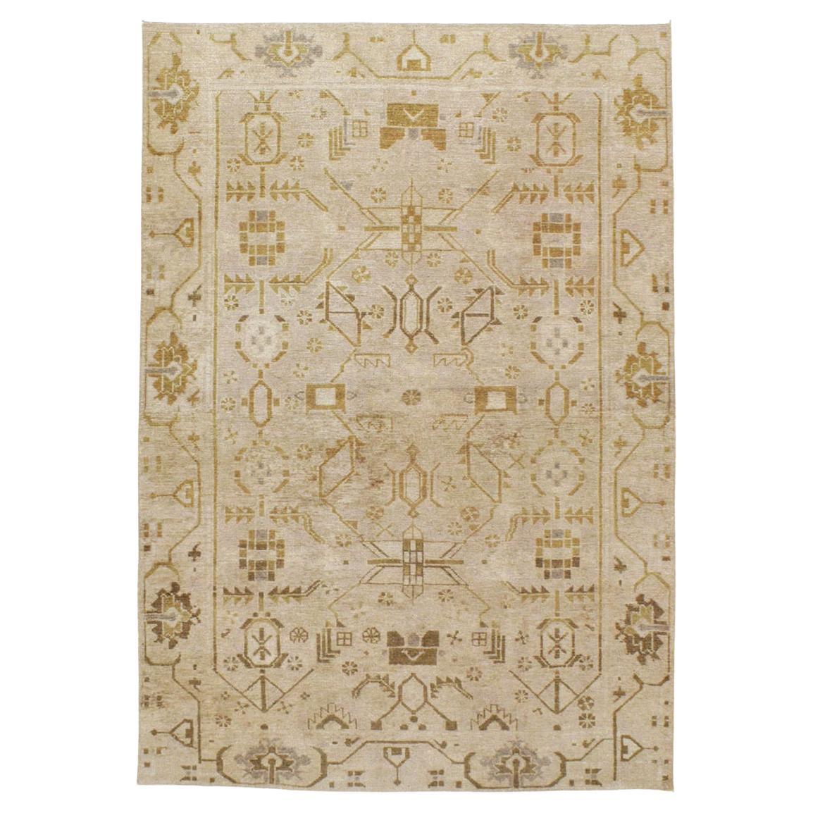 Tapis persan Malayer d'accentuation du milieu du 20e siècle