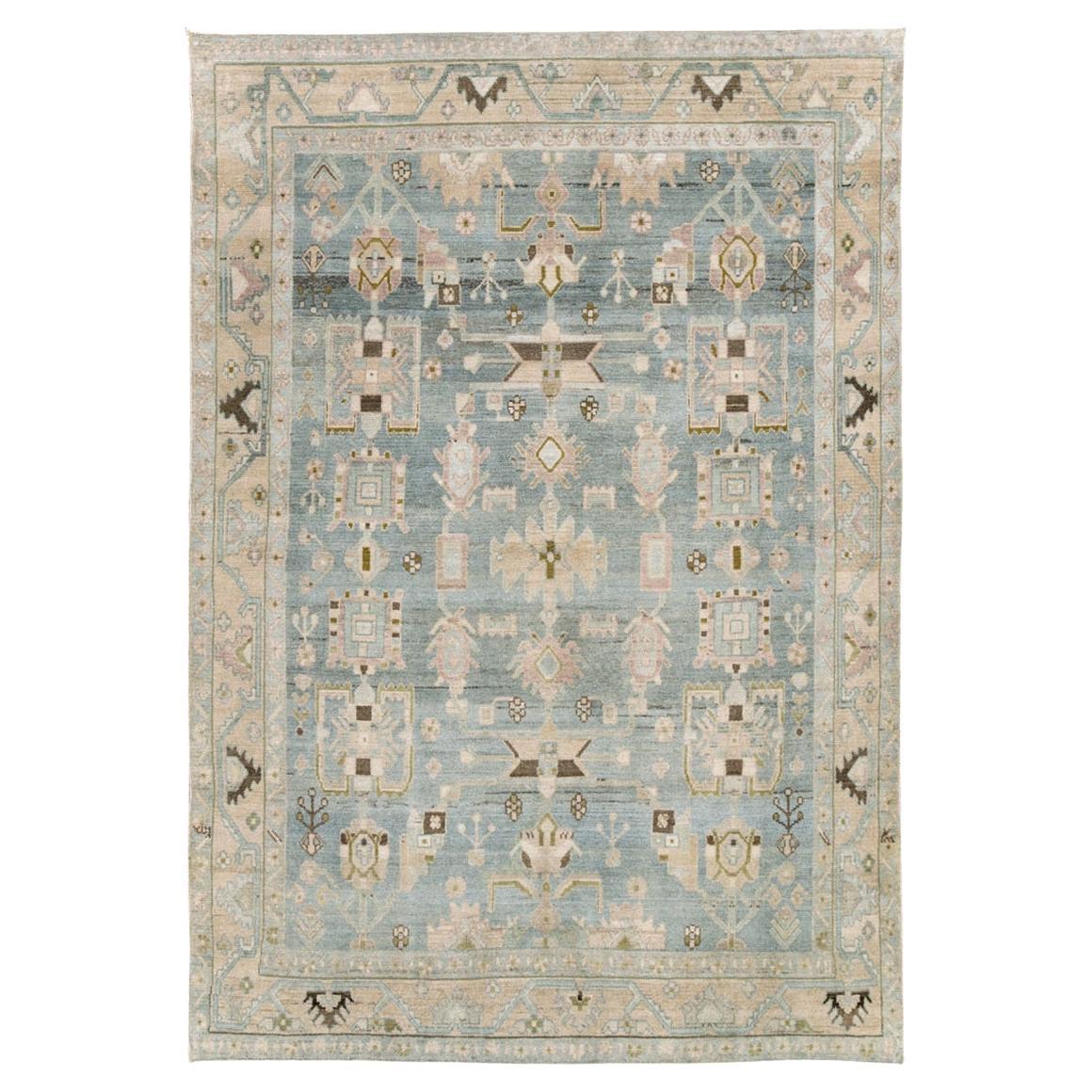 Mid-20th Century Persian Malayer Accent Rug
