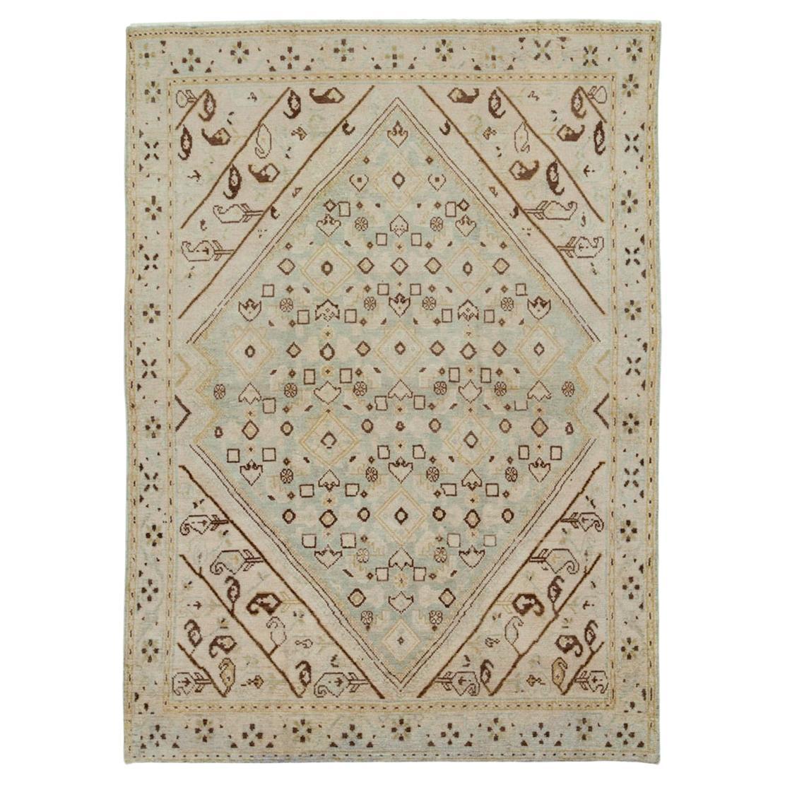 Mid-20th Century Persian Malayer Accent Rug