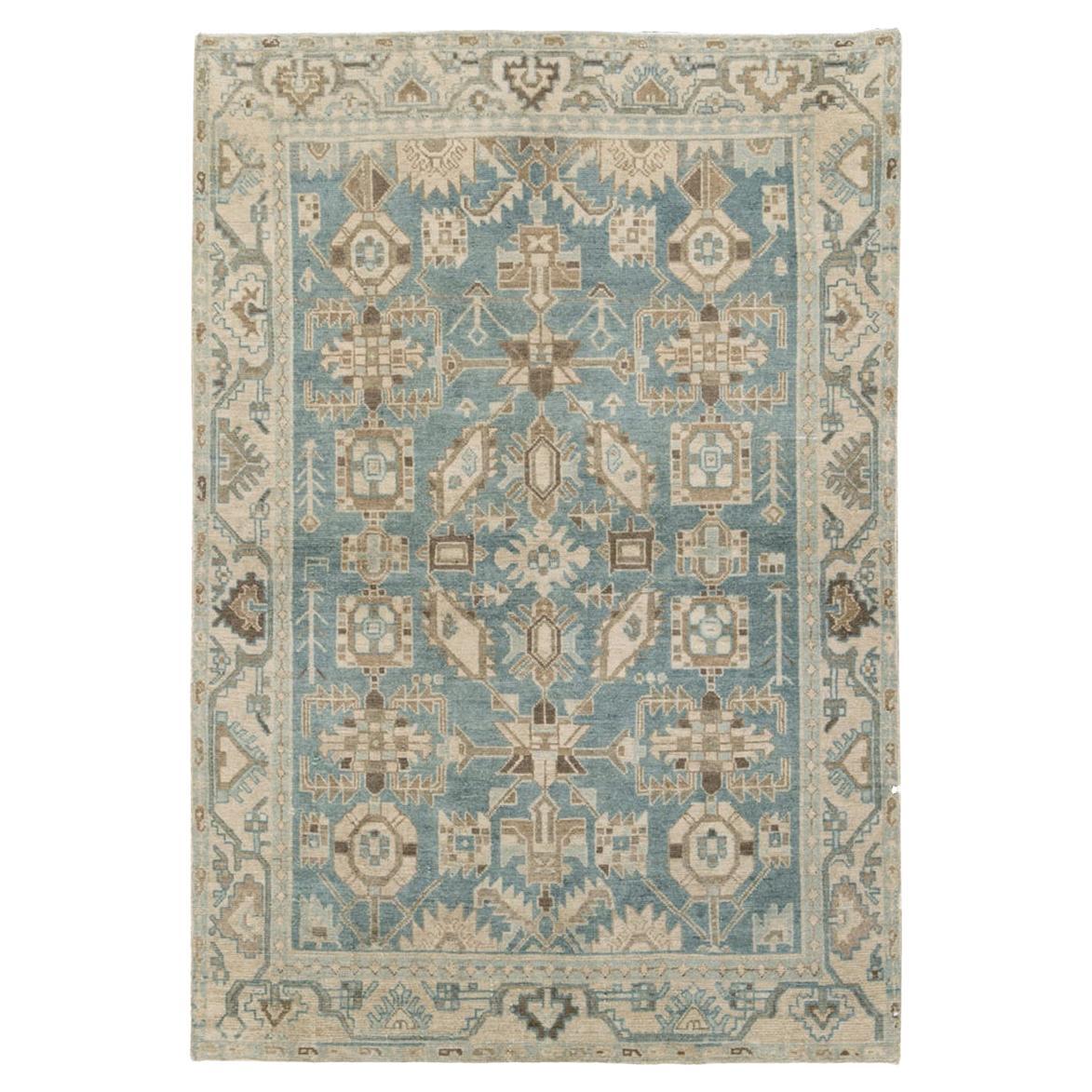Mid-20th Century Persian Malayer Accent Rug