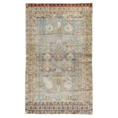 Mid-20th Century Persian Malayer Accent Rug