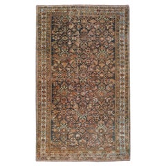 Mid-20th Century Persian Malayer Accent Rug