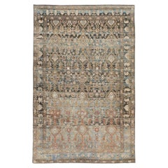 Mid-20th Century Persian Malayer Accent Rug