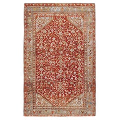 Mid-20th Century Persian Malayer Accent Rug