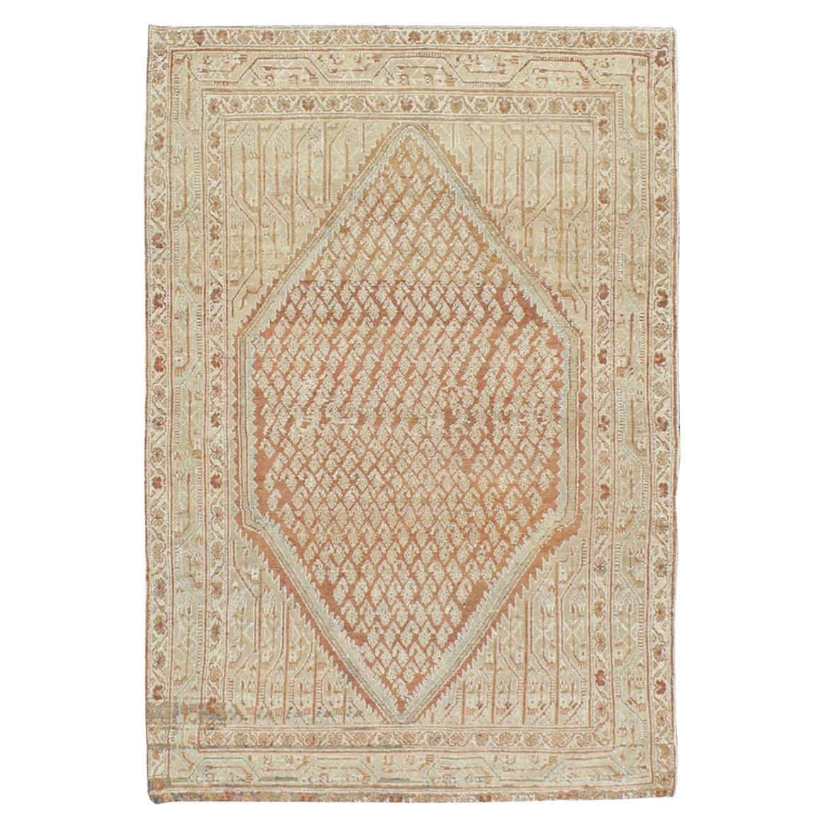 Tapis persan Malayer d'accentuation du milieu du 20e siècle en vente