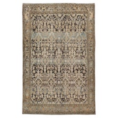 Mid-20th Century Persian Malayer Accent Rug