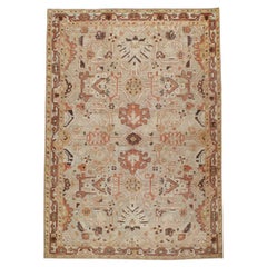 Mid-20th Century Persian Malayer Accent Rug