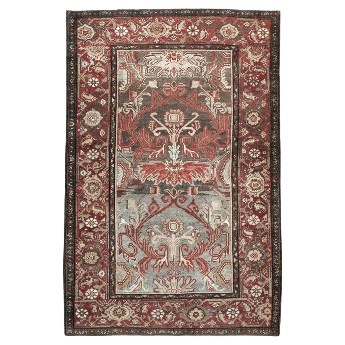 Tapis persan Malayer d'accentuation du milieu du 20e siècle en vente