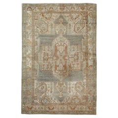 Mid-20th Century Persian Malayer Accent Rug