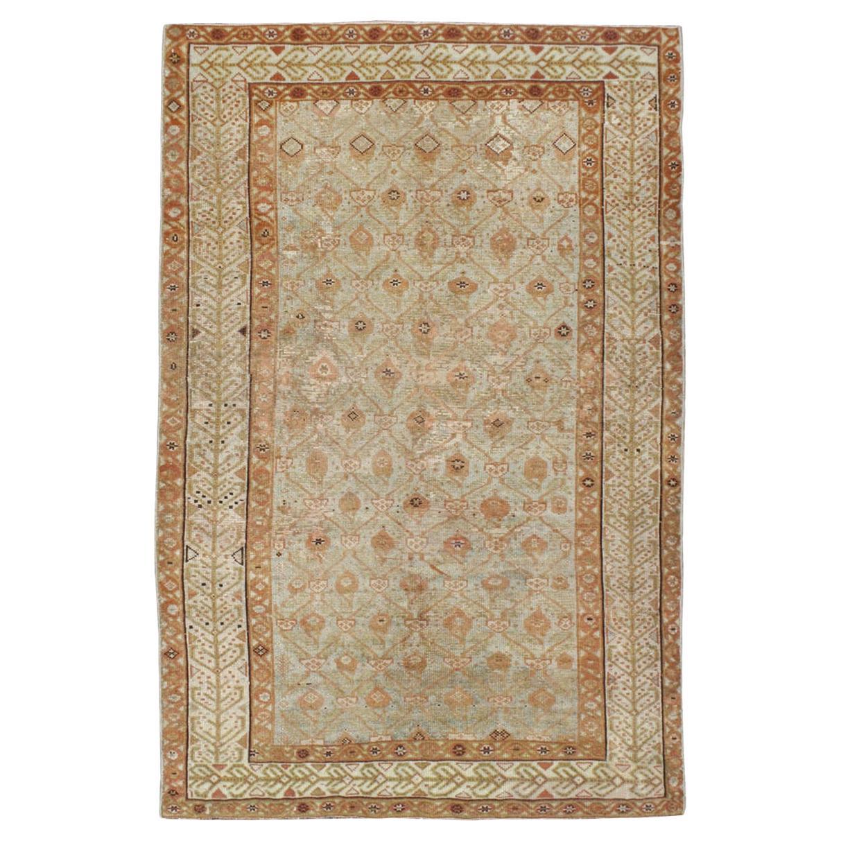 Tapis persan Malayer d'accentuation du milieu du 20e siècle en vente