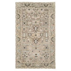 Mid-20th Century Persian Malayer Accent Rug