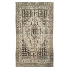 Mid-20th Century Persian Malayer Accent Rug