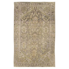 Mid-20th Century Persian Malayer Accent Rug