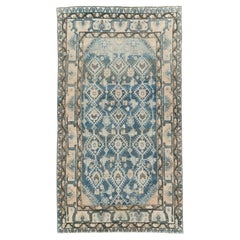 Mid-20th Century Persian Malayer Accent Rug