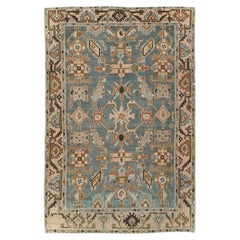 Mid-20th Century Persian Malayer Accent Rug