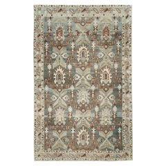 Mid-20th Century Persian Malayer Accent Rug