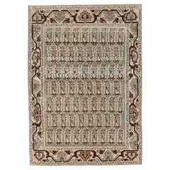 Mid-20th Century Persian Malayer Accent Rug