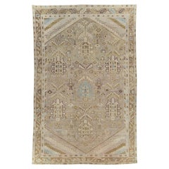 Mid-20th Century Persian Malayer Accent Rug