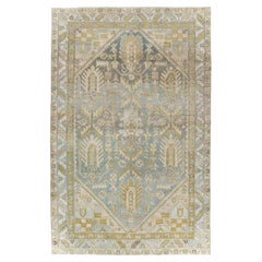 Mid-20th Century Persian Malayer Accent Rug