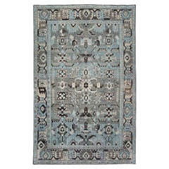 Mid-20th Century Persian Malayer Accent Rug