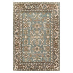 Mid-20th Century Persian Malayer Accent Rug