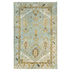 Mid-20th Century Persian Malayer Accent Rug