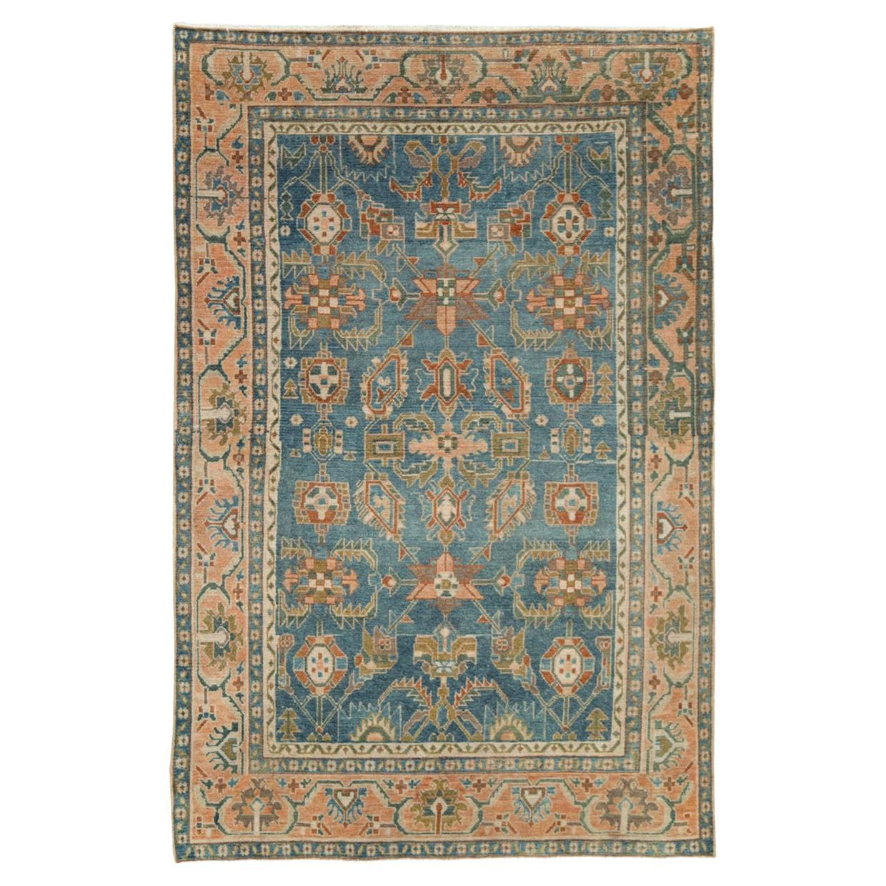 Mid-20th Century Persian Malayer Accent Rug