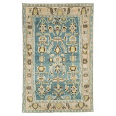 Mid-20th Century Persian Malayer Accent Rug